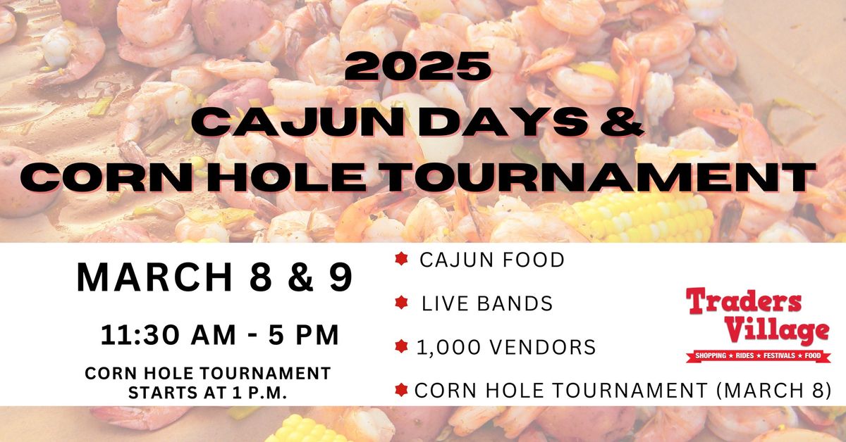 Cajun Days & Corn Hole Tournament