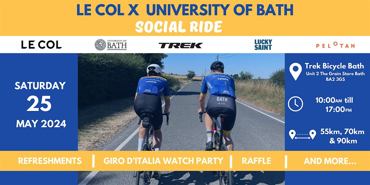 Le Col X University of Bath Social Ride