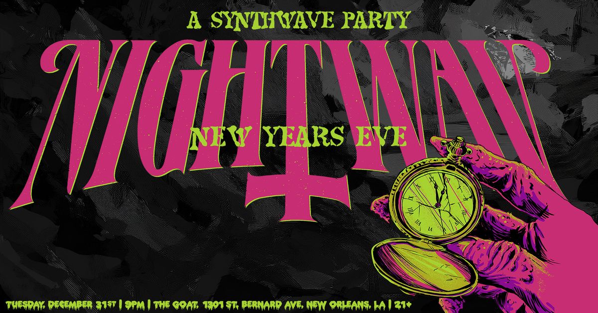 NightWav (NOLA) - A NYE Darksynth\/Synthwave Party