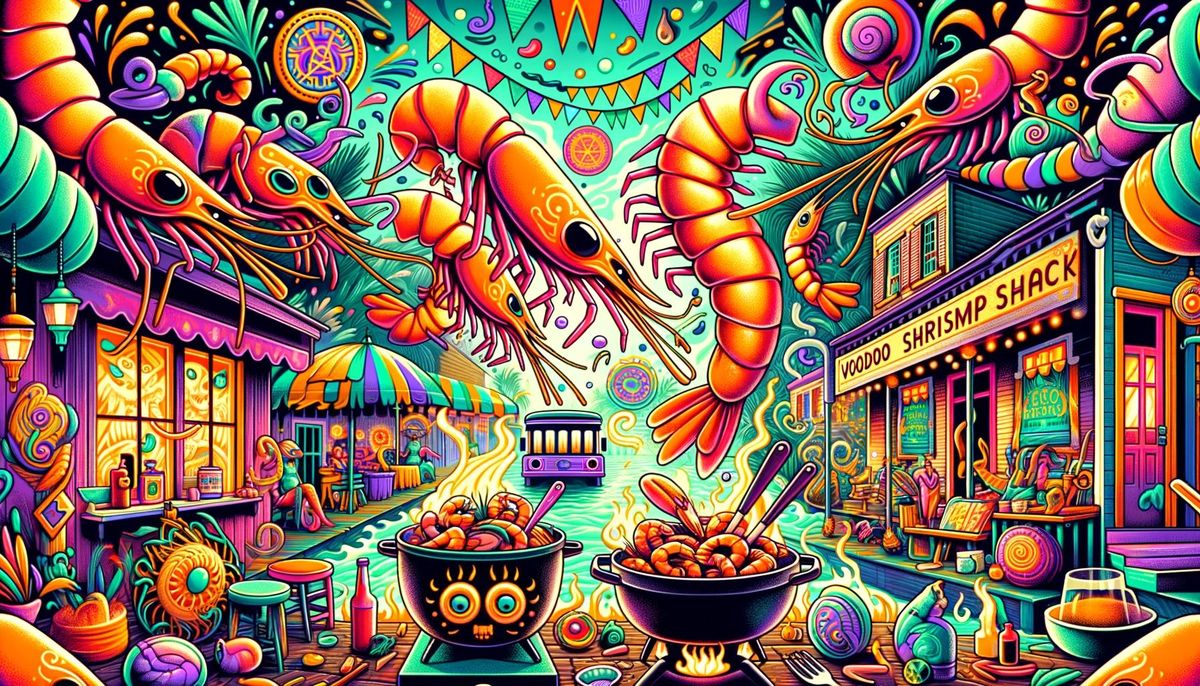 Voodoo Shrimp Shack @ Mocama Beer for Shrimp Fest Week!