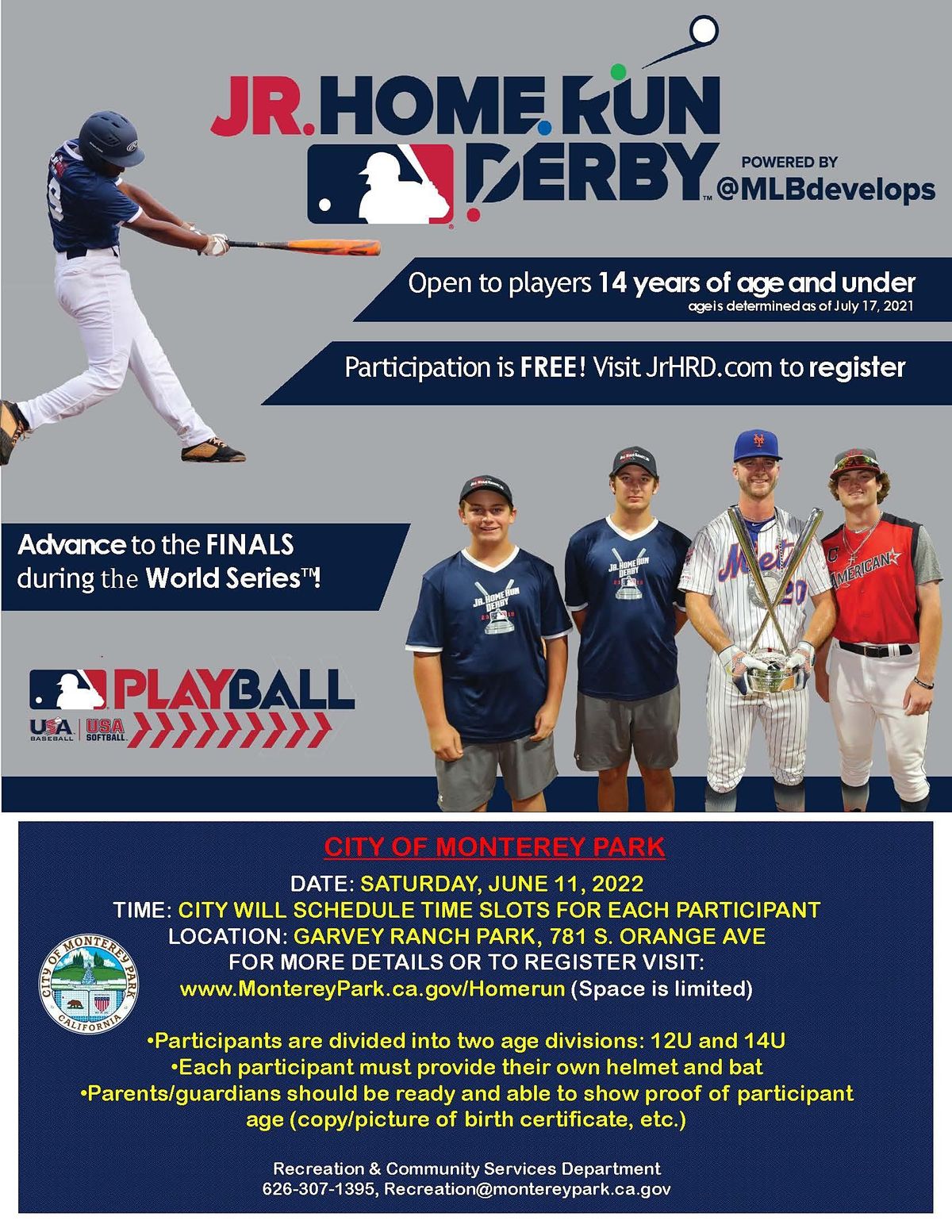 JR. HOME RUN DERBY 2025, Garvey Ranch Park, Monterey Park, 11 June 2025