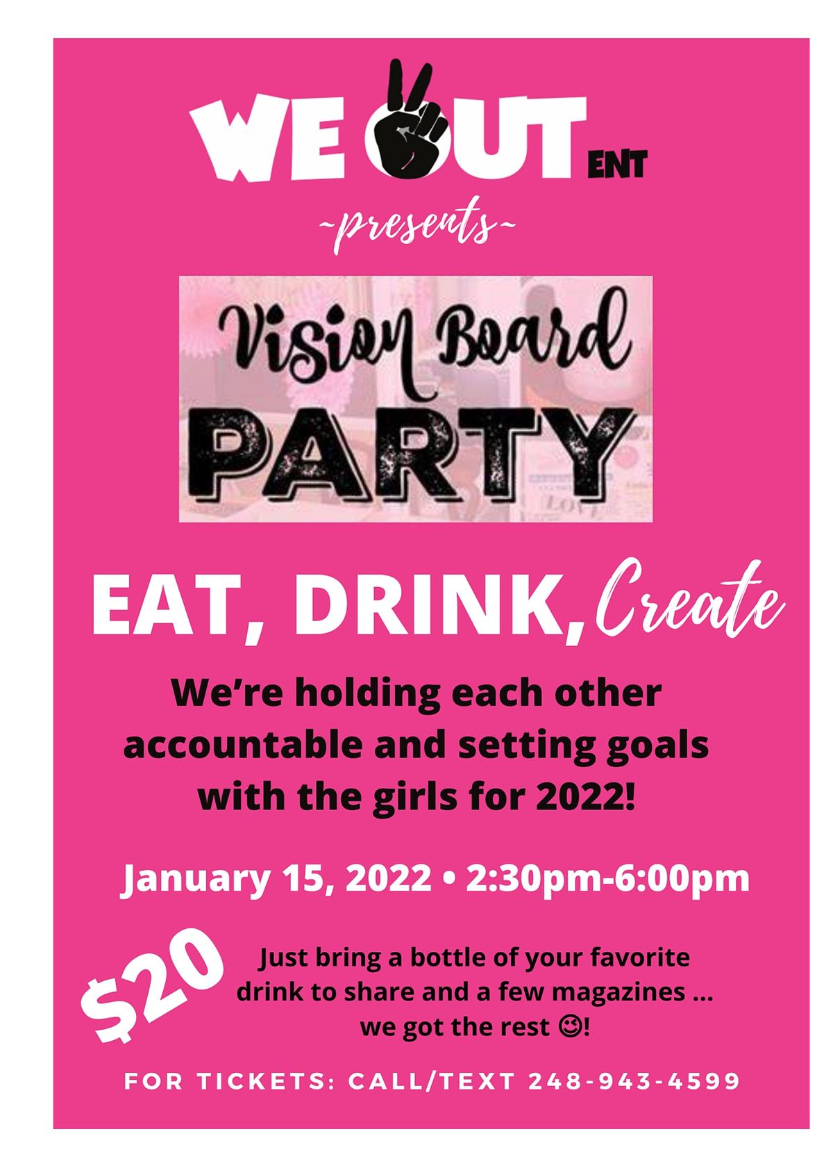 Rooftop Vision Board Party and Mental Health Mixer after party