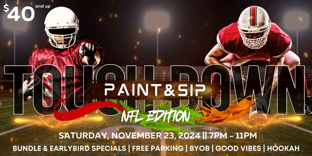 Touchdown Paint & Sip Night: NFL Edition