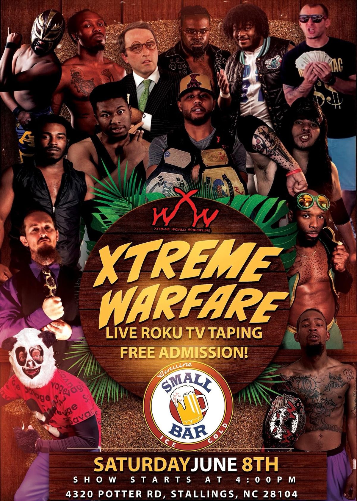 Xtreme World Wrestling @ Small Bar Matthews