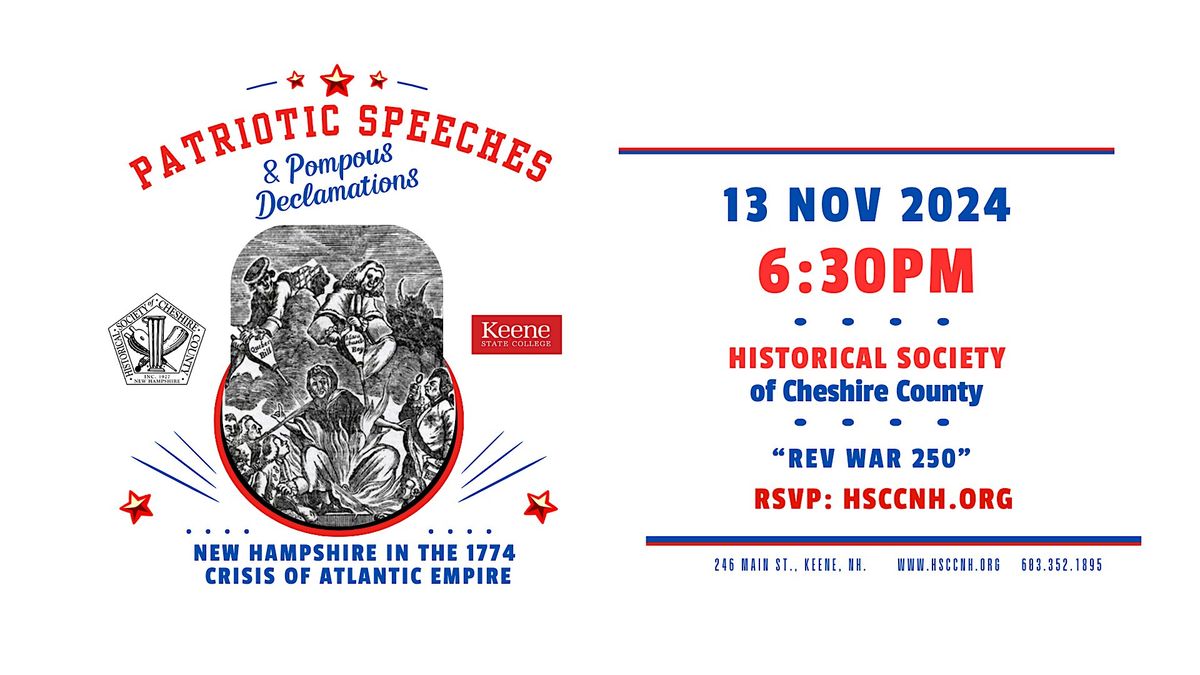 Patriotic Speeches & Pompous Declamations