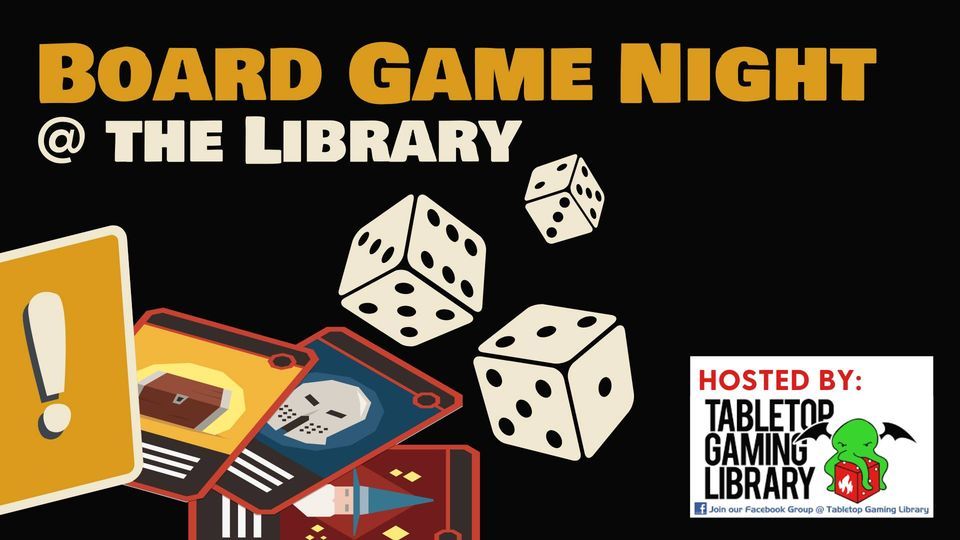 Board Game Night at the Library