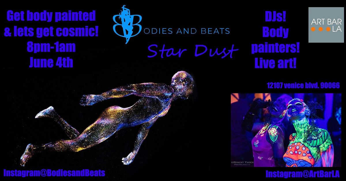 "Star Dust" a body painting dance party