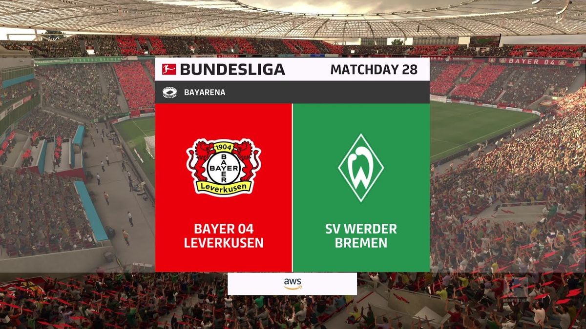 Bayer 04 Leverkusen vs SV Werder Bremen at Bay Arena