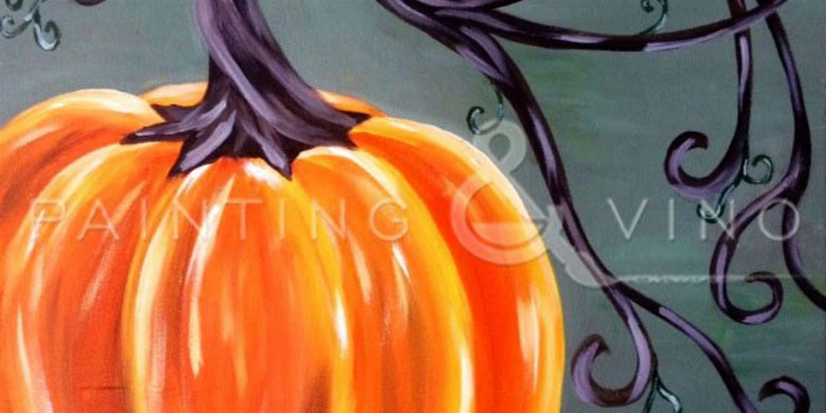 Twisted Vines and Autumn Pumpkins - Paint and Sip by Classpop!\u2122