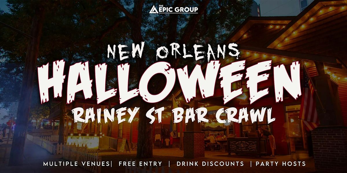 Halloween Austin Rainey Street Bar Crawl