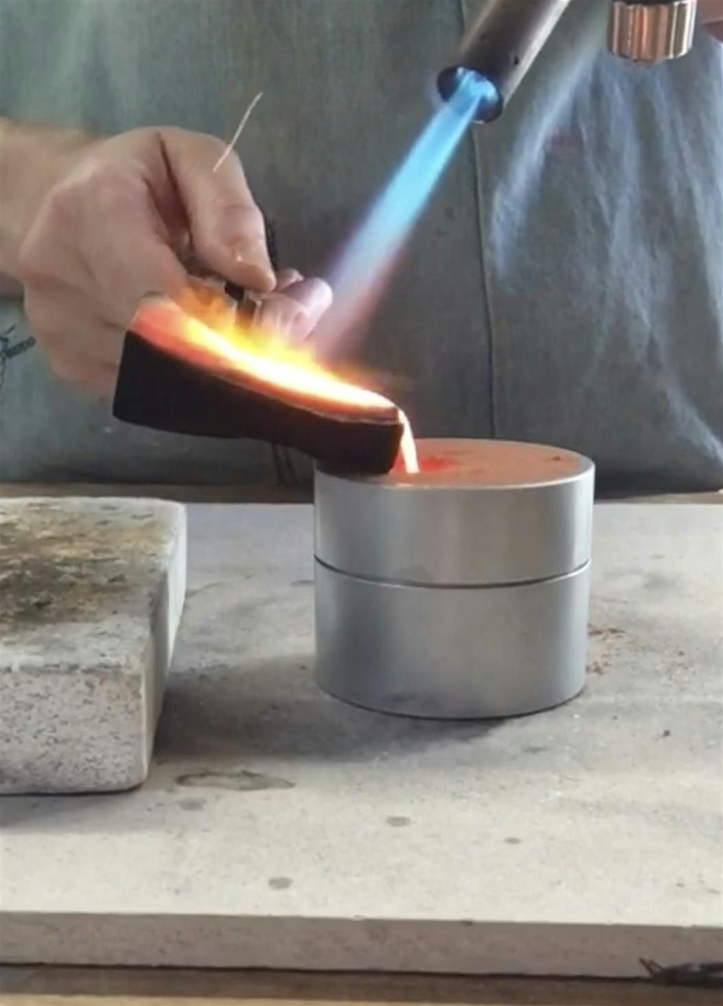 Sand Casting with Silver with Anna Watson