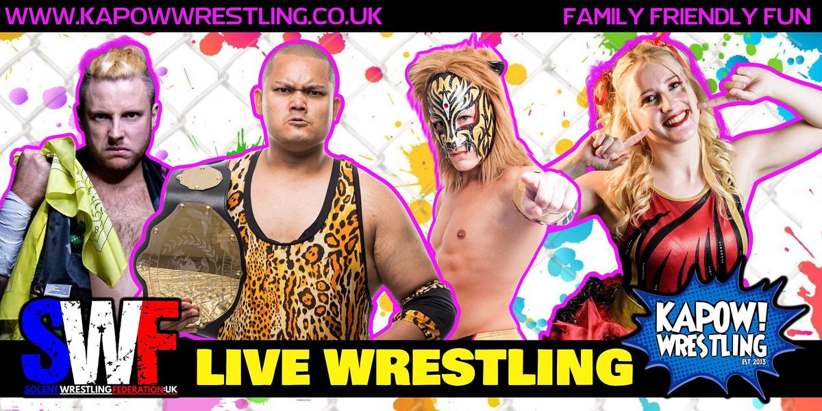 Live Wrestling: new for 2022 tour comes to Littlehampton.