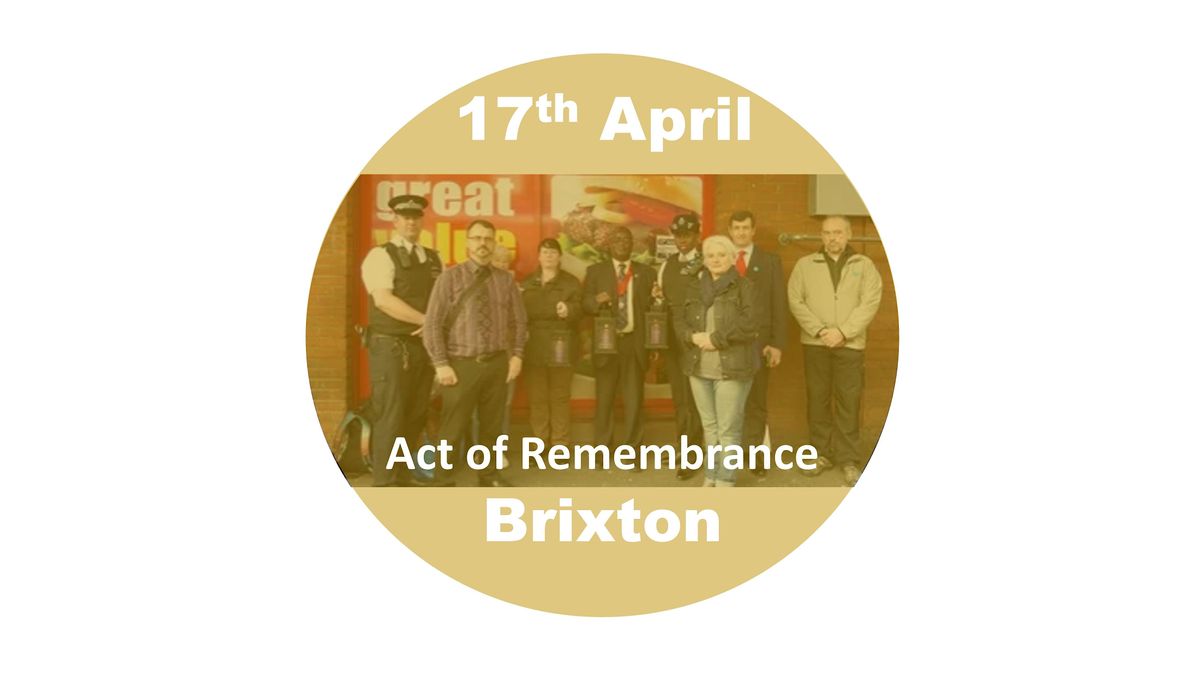 Brixton Act of Remembrance 2025