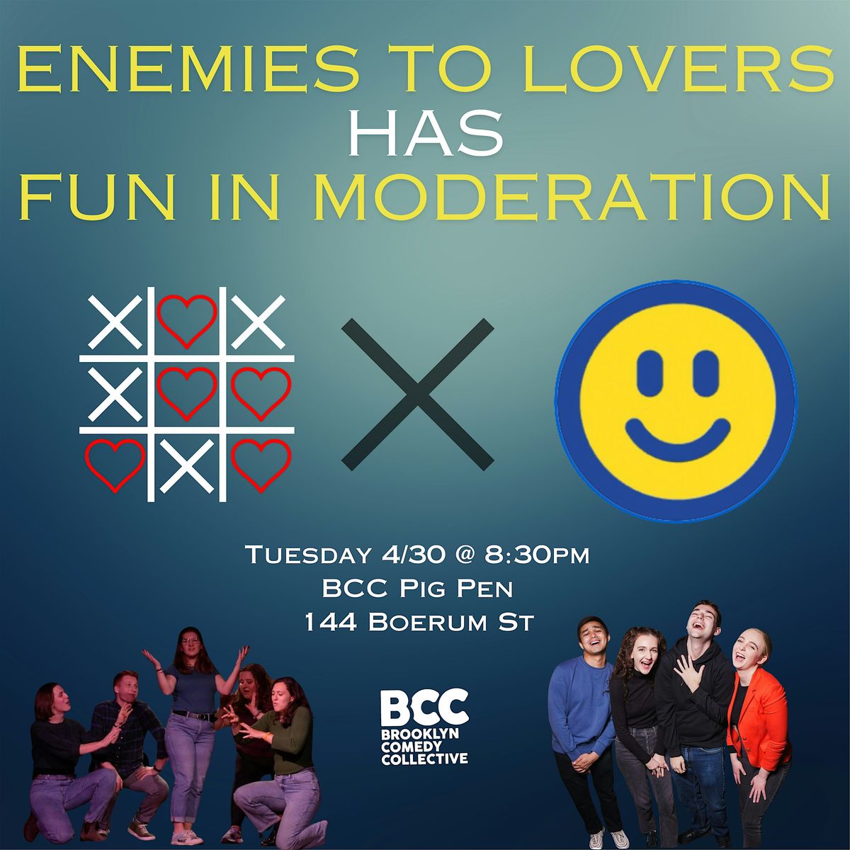 Enemies to Lovers has Fun in Moderation