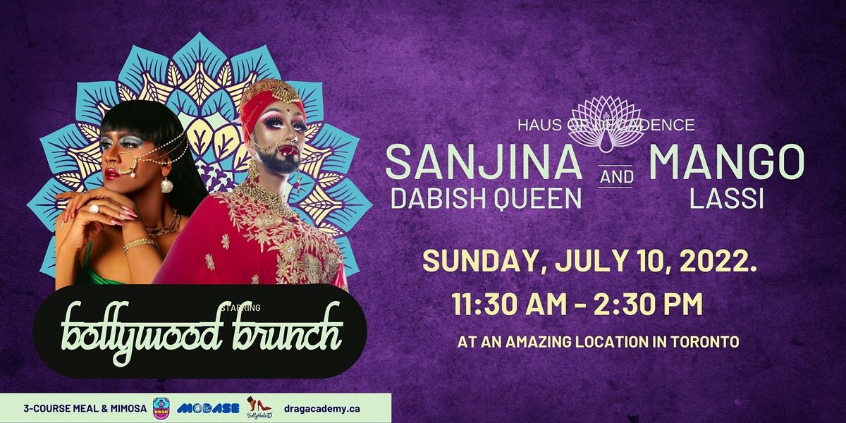 Bollywood Drag Brunch featuring Sanijina, Humza and Mallika