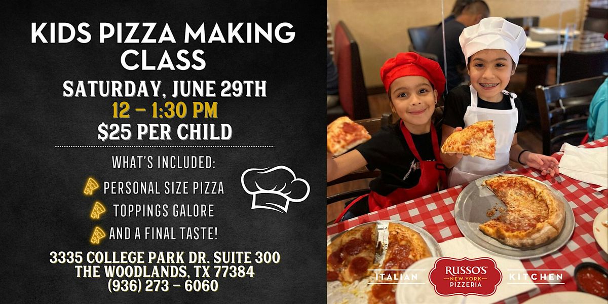 Kids Pizza Making Class