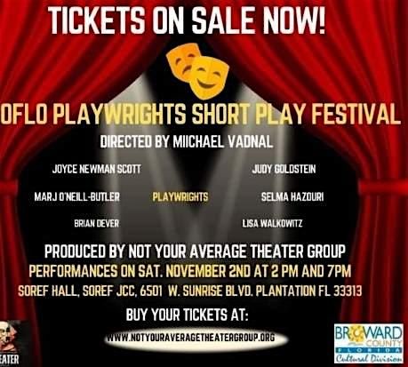 SOFLO PLAYWRIGHTS  SHORT PLAY FESTIVAL