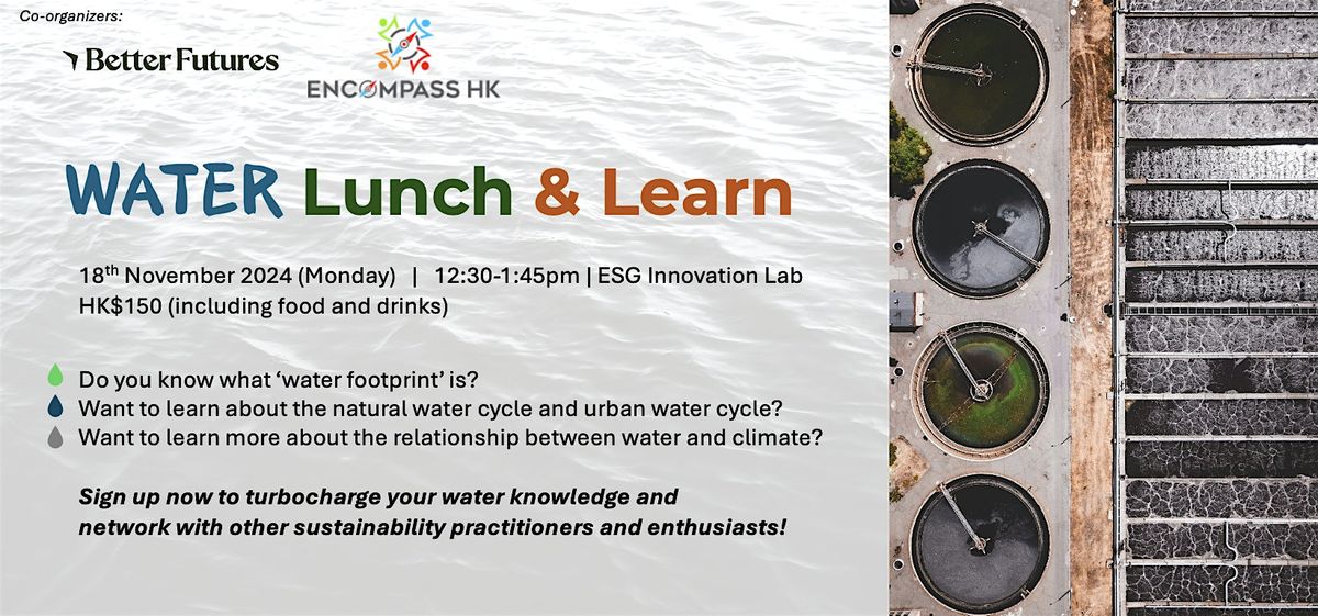 Water Lunch and Learn