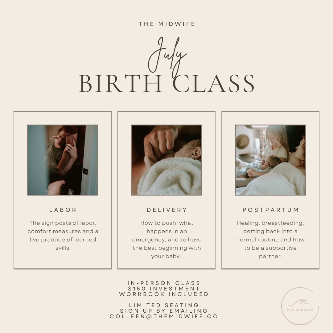 July Birth Class - CLASS FULL