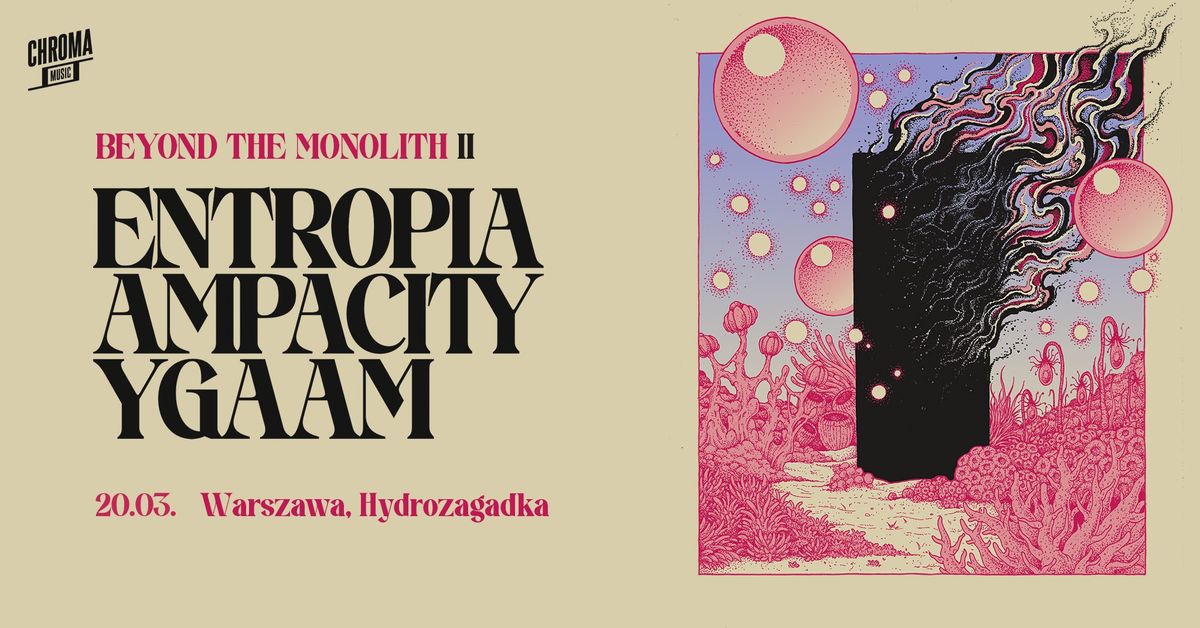 ENTROPIA \u2022 AMPACITY \u2022 YGAAM | 20.03.2025 | Warszawa - Hydrozagadka