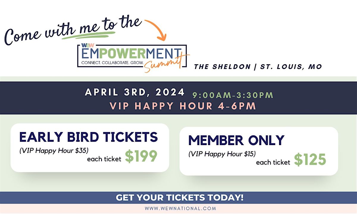WEW Empowerment Summit - powered by Women Empowering Women