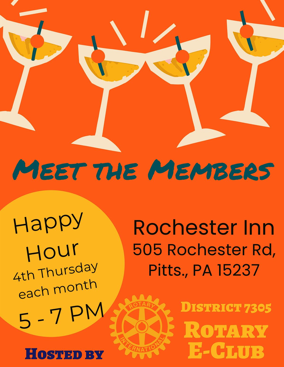 Happy Hour with Rotary E-Club