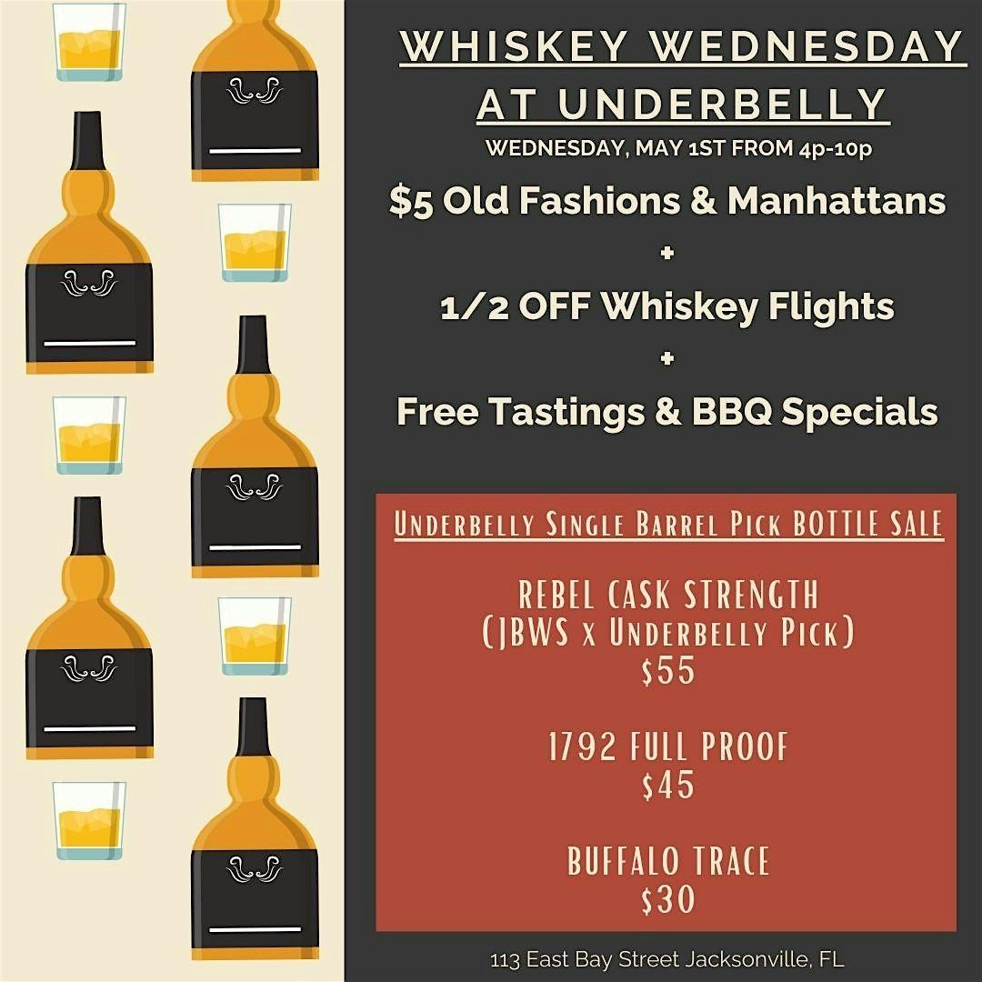Whiskey Wednesday at Underbelly