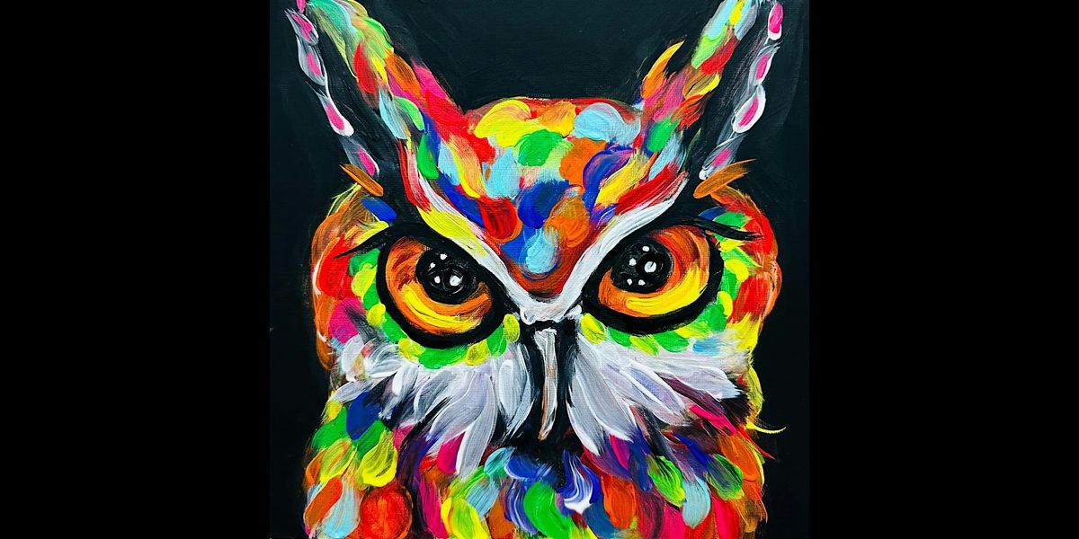 Paint a Colorful Owl at Convict Coffee!