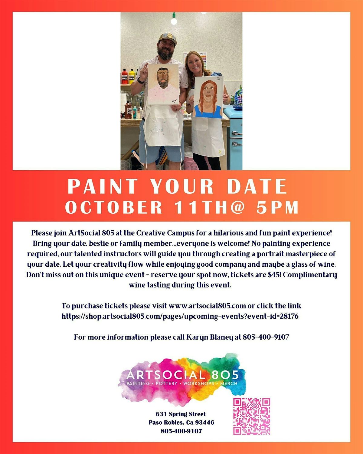 Paint Your Date at ArtSocial 805