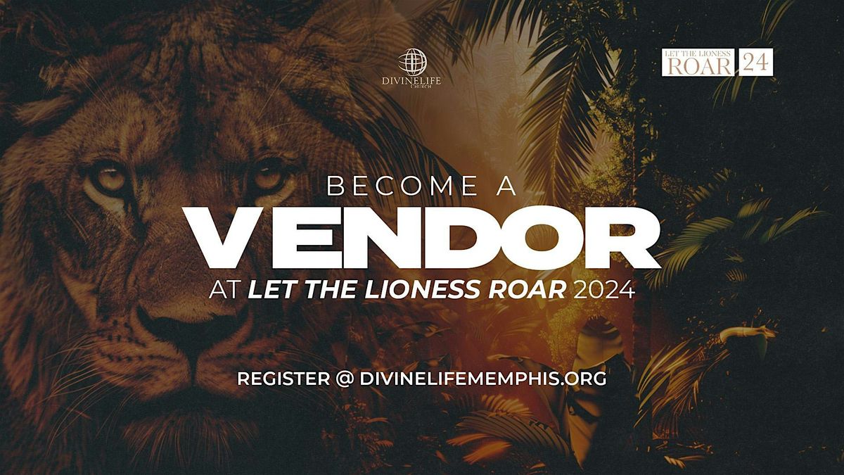 Let The Lioness Roar Women's Conference Vendor