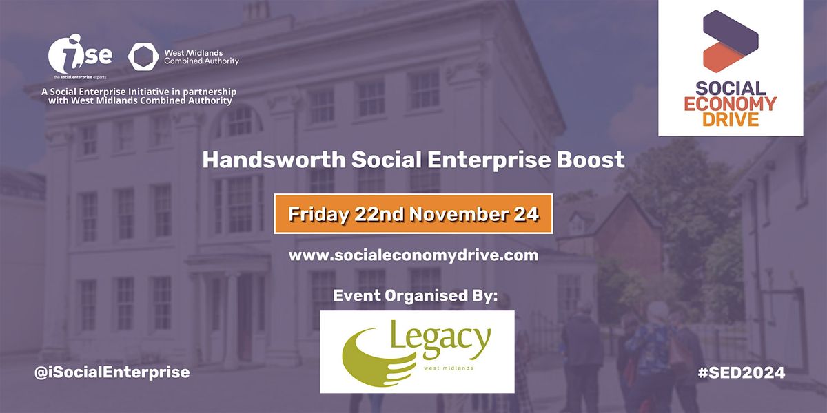 Handsworth Social Enterprise Boost