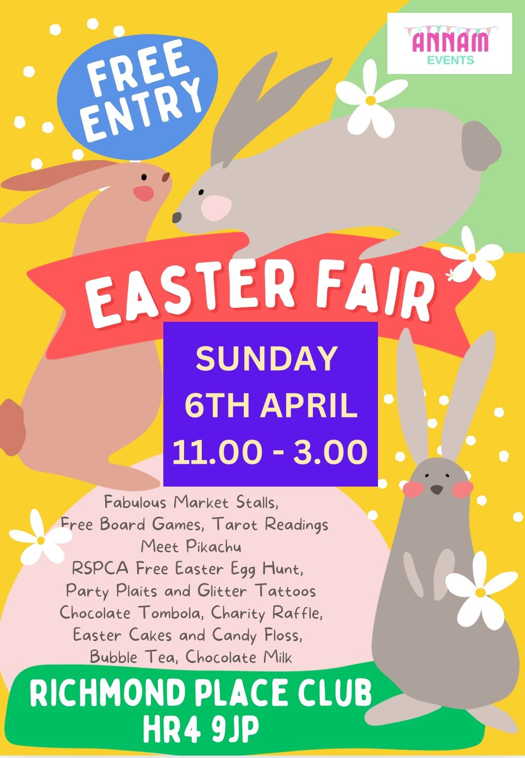 EASTER FAIR AT THE RICHMOND CLUB