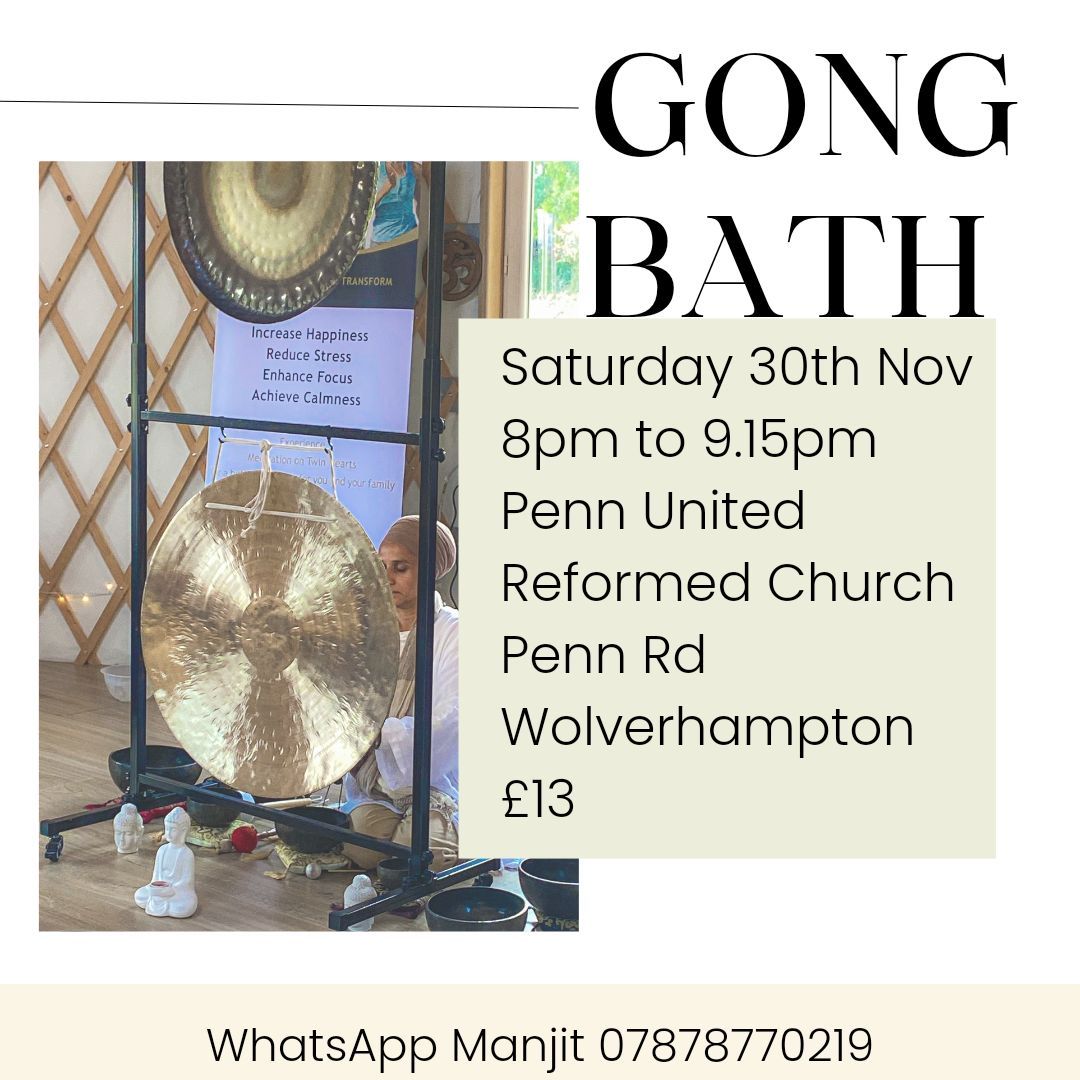 Gong Bath with Manjit \u00a313