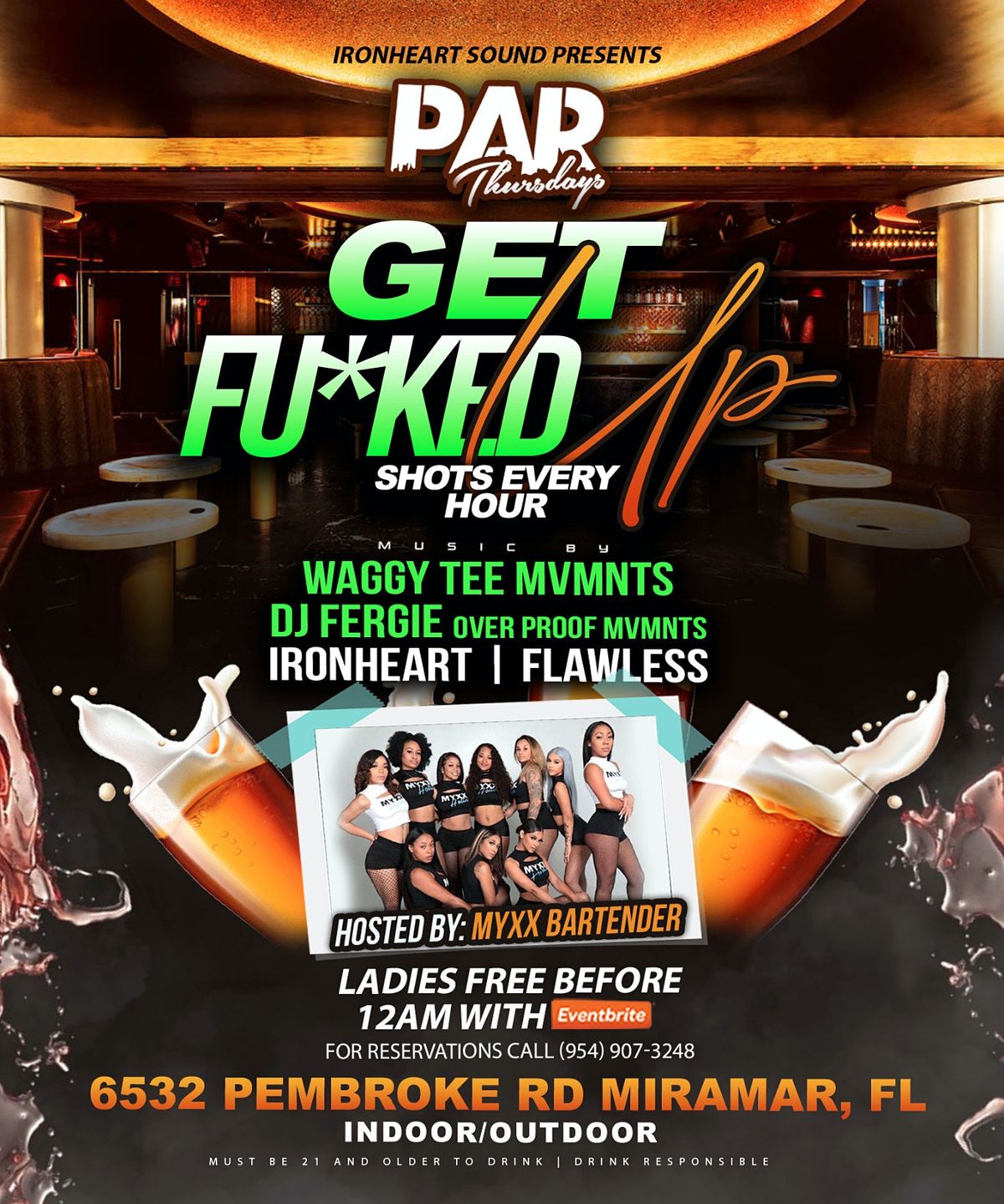 Par THURSDAY GET F*CK UP, 954 hookah lounge, Miramar, 20 May to 21 May