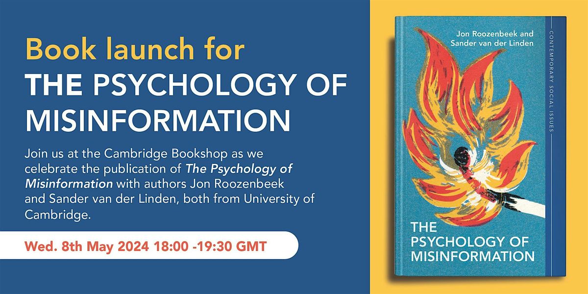 Book Launch: The Psychology of Misinformation