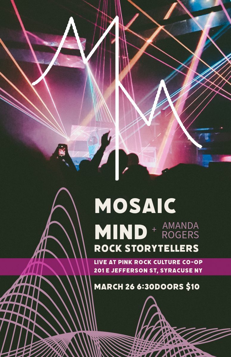 Mosaic Mind: Rock Storytellers w\/s\/g Amanda Rogers 