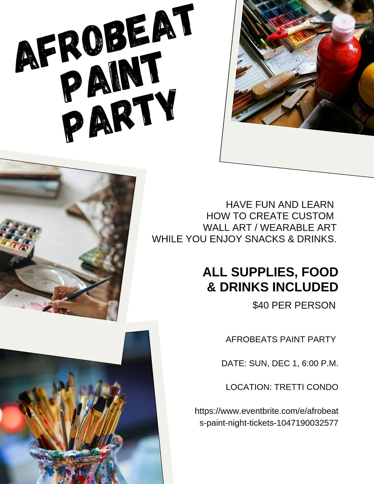 Afrobeat Paint Party