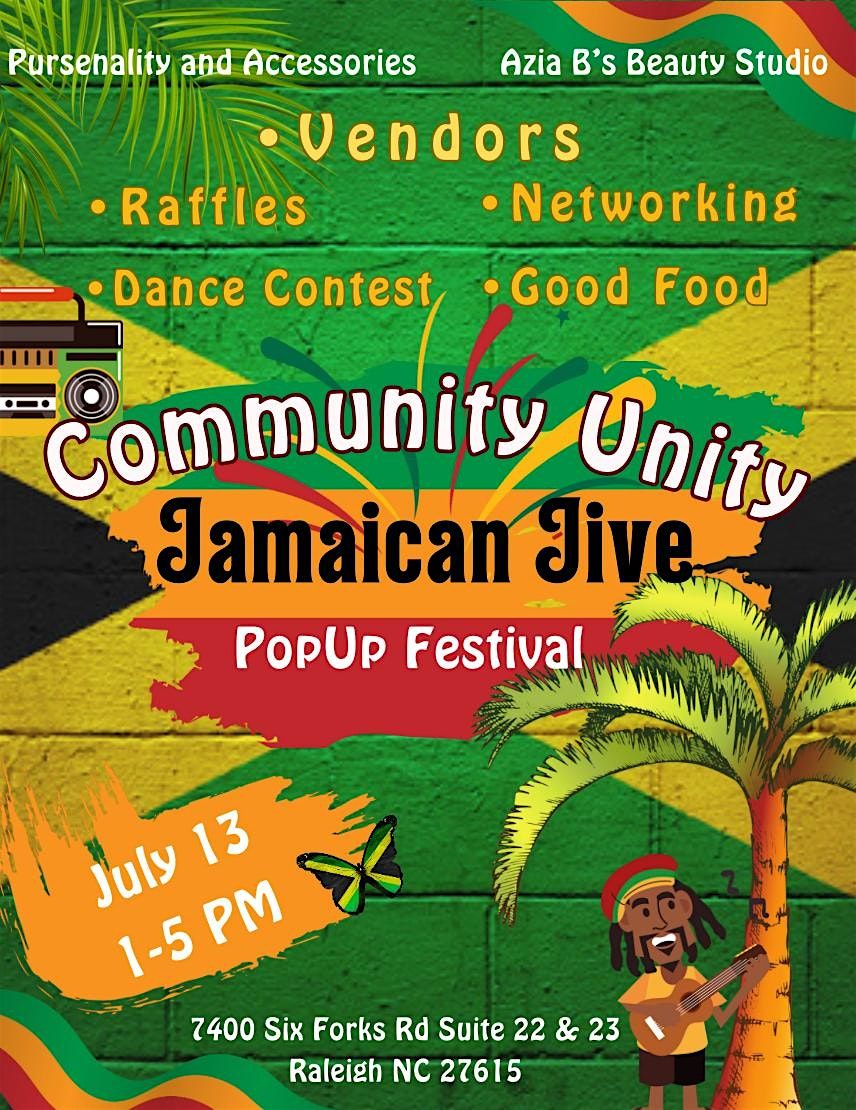 Community Unity Jamaican Jive Popup Festival