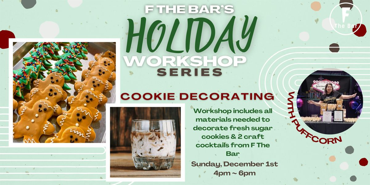 Holiday Workshop Series: Cookie Decorating