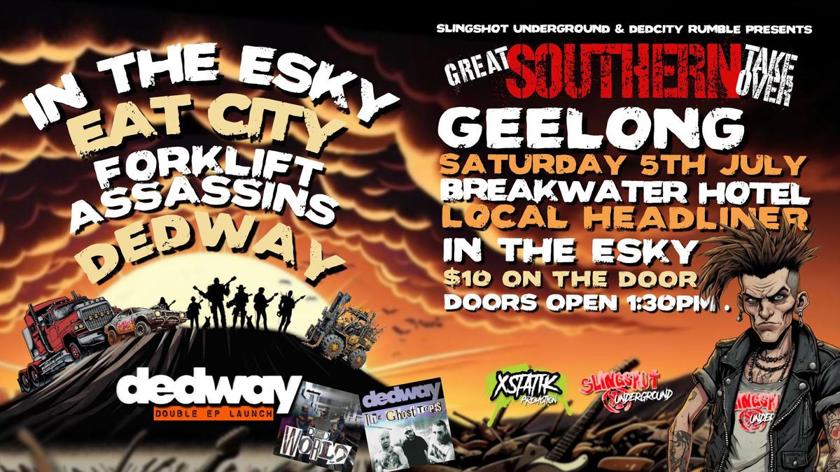 GEELONG DedCity Rumble Tour '25 'The Great Southern TakeOver Breakwater Hotel