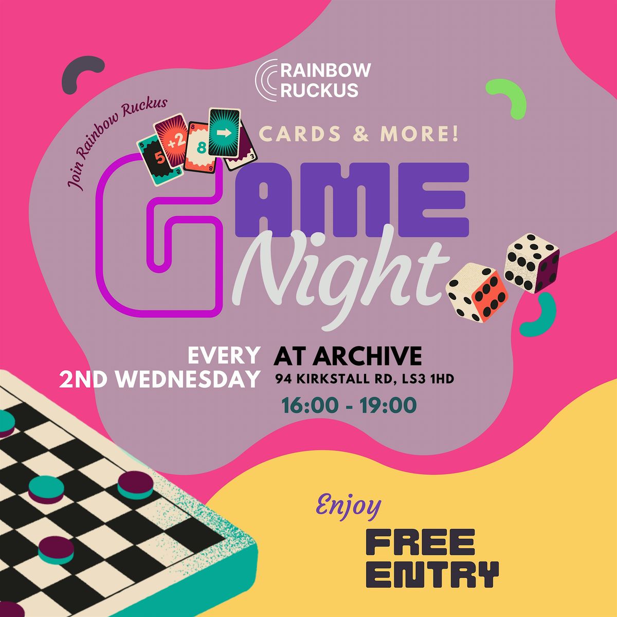 Humpday Cards & Dominoes at Archive Leeds