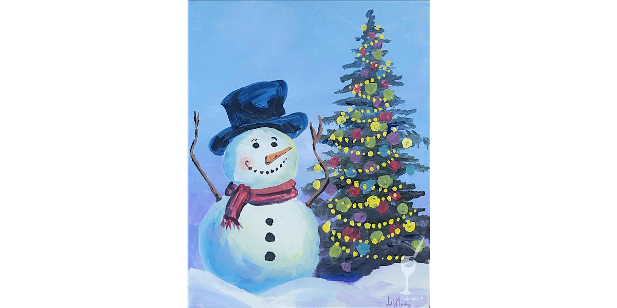 Frosty's Tree - Paint and Sip in San Antonio | Classpop!\u2122