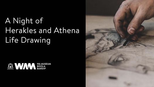 A Night of Herakles and Athena Life Drawing