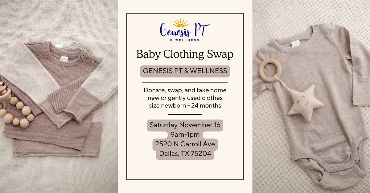 Baby Clothing Swap