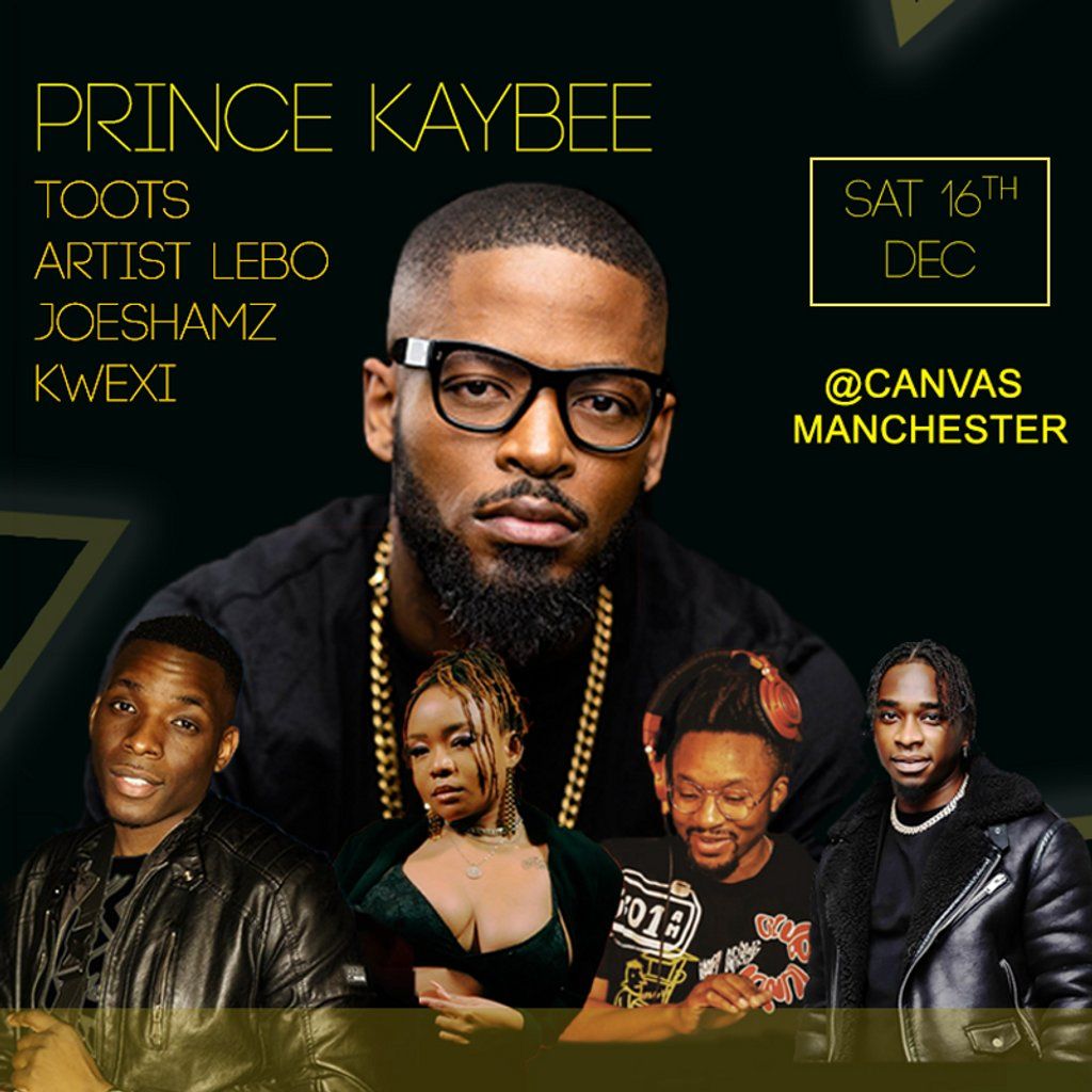 PRINCE KAYBEE Live in Manchester - CANVAS