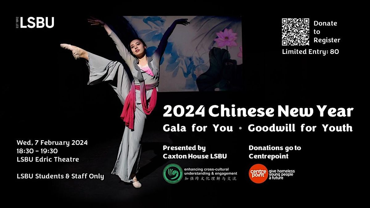 2024 Chinese New Year Gala (VIP Invited Only), LSBU Student Centre - Who Was Invited To The China Singer 2024