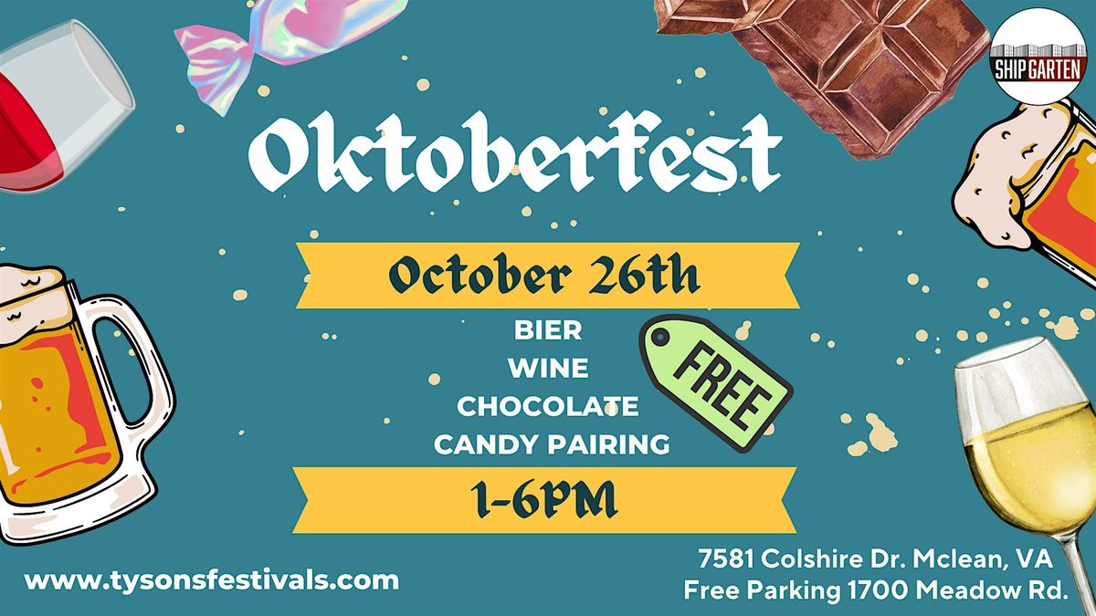 Oktoberfest Bier, Wine, Chocolate and Candy Pairing Festival