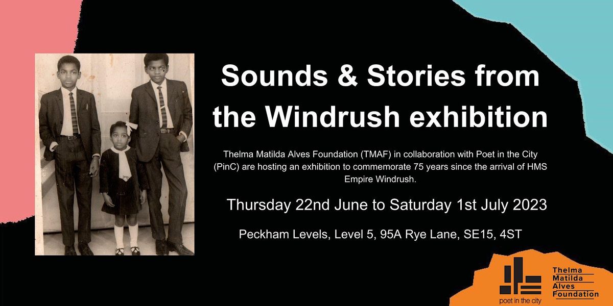 Sounds & Stories from the Windrush exhibition opening
