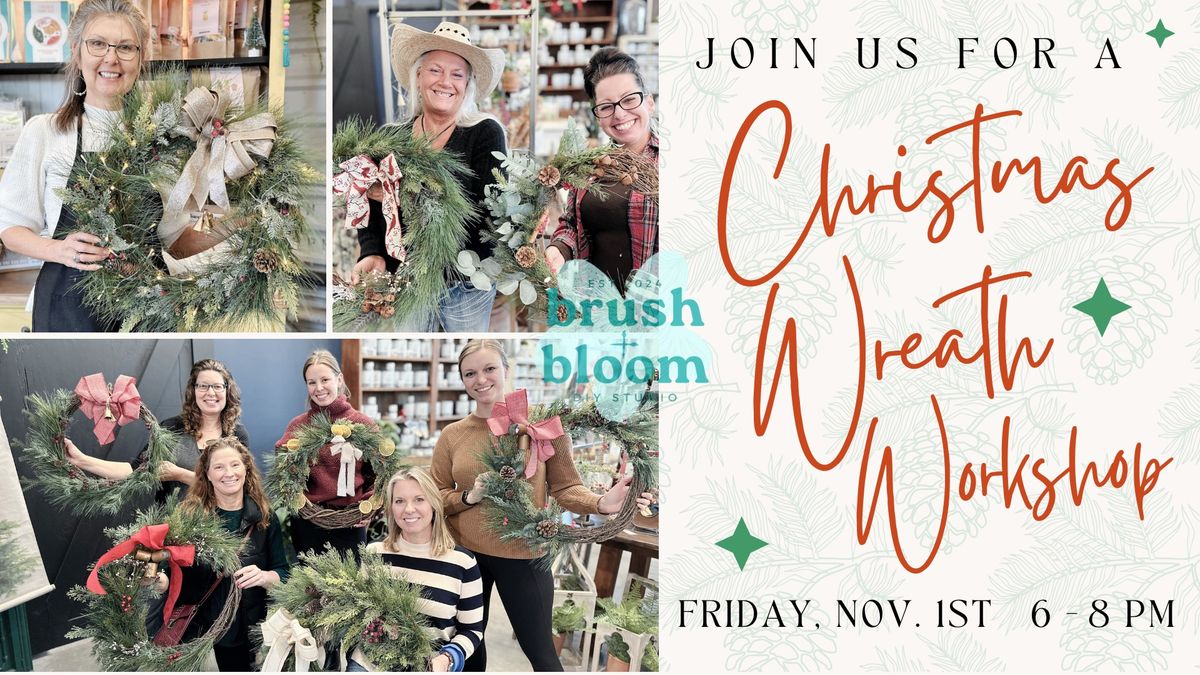 Christmas Wreath Workshop