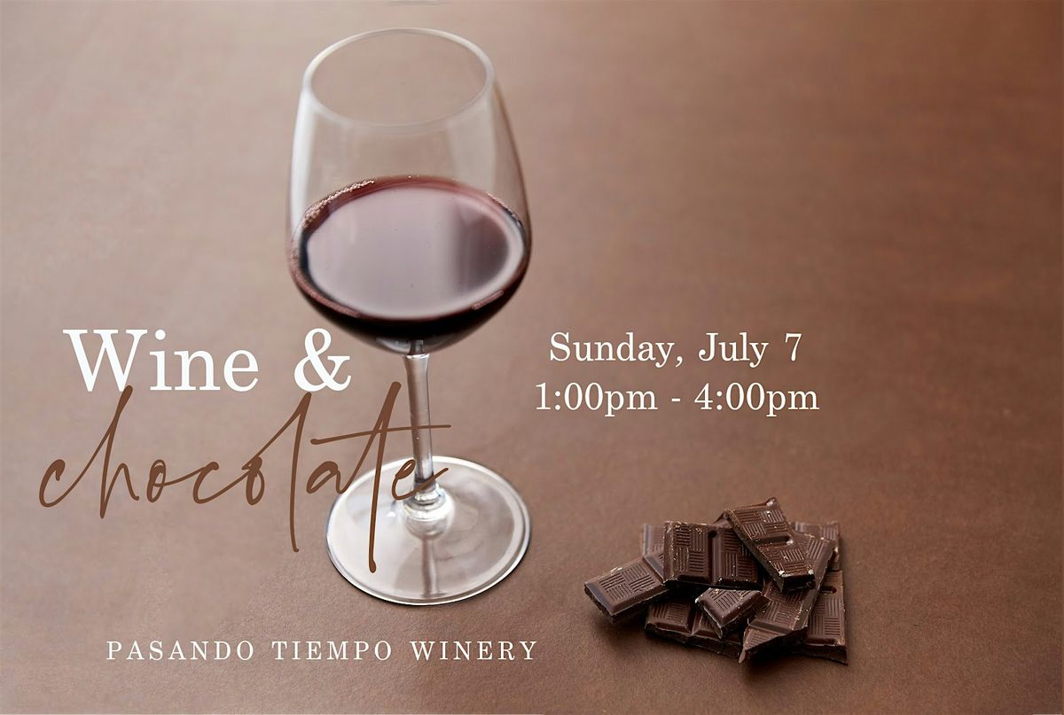 Wine & Chocolate Pairing